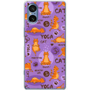 Чохол BoxFace Sony Xperia 5 V Yoga Cat