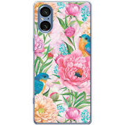 Чохол BoxFace Sony Xperia 5 V Birds in Flowers