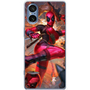 Чохол BoxFace Sony Xperia 5 V Woman Deadpool