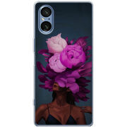 Чохол BoxFace Sony Xperia 5 V Exquisite Purple Flowers