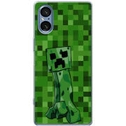 Чохол BoxFace Sony Xperia 5 V Minecraft Creeper