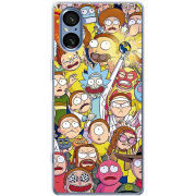 Чохол BoxFace Sony Xperia 5 V Rick and Morty