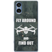 Чохол BoxFace Sony Xperia 5 V Дрон Fly Around