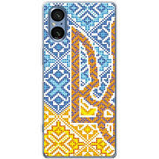 Чохол BoxFace Sony Xperia 5 V Тризуб Вишивка