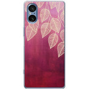 Чохол BoxFace Sony Xperia 5 V Gold Leaves