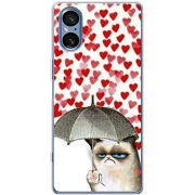 Чохол BoxFace Sony Xperia 5 V Raining Hearts