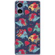 Чохол BoxFace Sony Xperia 5 V Flying Elephants