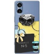 Прозорий чохол BoxFace Sony Xperia 5 V Fashion Pug