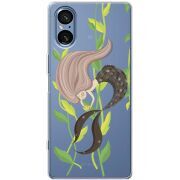 Прозорий чохол BoxFace Sony Xperia 5 V Cute Mermaid