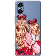 Прозорий чохол BoxFace Sony Xperia 5 V Mouse Girls