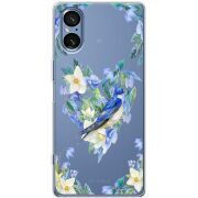 Прозорий чохол BoxFace Sony Xperia 5 V Spring Bird