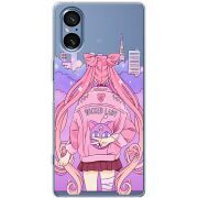 Прозорий чохол BoxFace Sony Xperia 5 V Wiked Lady
