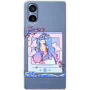 Прозорий чохол BoxFace Sony Xperia 5 V The Sakuras Will Cry For You