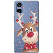 Прозорий чохол BoxFace Sony Xperia 5 V Winter Deer