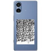Прозорий чохол BoxFace Sony Xperia 5 V Blah Blah