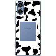 Прозорий чохол BoxFace Sony Xperia 5 V Cow