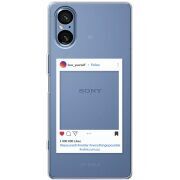 Прозорий чохол BoxFace Sony Xperia 5 V Insta