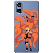 Прозорий чохол BoxFace Sony Xperia 5 V Naruto and Kurama