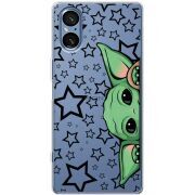 Прозорий чохол BoxFace Sony Xperia 5 V Baby Yoda