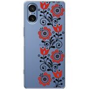 Прозорий чохол BoxFace Sony Xperia 5 V Ethno Ornament