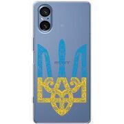 Прозорий чохол BoxFace Sony Xperia 5 V Gold Trident