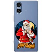 Прозорий чохол BoxFace Sony Xperia 5 V Cool Santa