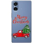 Прозорий чохол BoxFace Sony Xperia 5 V Holiday Car