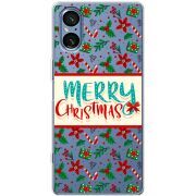 Прозорий чохол BoxFace Sony Xperia 5 V Vintage Christmas Pattern