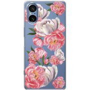 Прозорий чохол BoxFace Sony Xperia 5 V Peony Watercolor Style