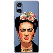 Прозорий чохол BoxFace Sony Xperia 5 V Фрида Кало