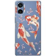 Прозорий чохол BoxFace Sony Xperia 5 V Japanese Koi Fish