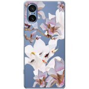 Прозорий чохол BoxFace Sony Xperia 5 V Chinese Magnolia