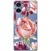 Прозорий чохол BoxFace Sony Xperia 5 V Rose