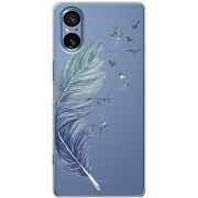 Прозорий чохол BoxFace Sony Xperia 5 V Feather