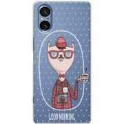 Прозорий чохол BoxFace Sony Xperia 5 V Good Morning