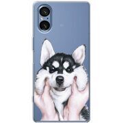 Прозорий чохол BoxFace Sony Xperia 5 V Husky