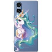 Чохол зі стразами Sony Xperia 5 V Unicorn Queen