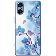 Чохол зі стразами Sony Xperia 5 V Orchids