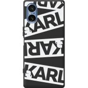 Чорний чохол BoxFace Sony Xperia 5 V White Karl