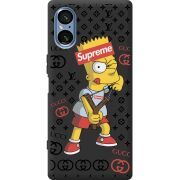 Чорний чохол BoxFace Sony Xperia 5 V Yellow Fun