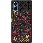 Чорний чохол BoxFace Sony Xperia 5 V FranceFlowers