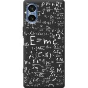 Чорний чохол BoxFace Sony Xperia 5 V E=mc2