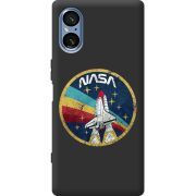 Чорний чохол BoxFace Sony Xperia 5 V NASA