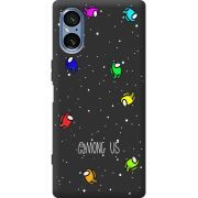 Чорний чохол BoxFace Sony Xperia 5 V Among Us Invisible