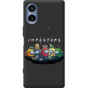 Чорний чохол BoxFace Sony Xperia 5 V Among Us Impostors