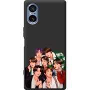 Чорний чохол BoxFace Sony Xperia 5 V BTS
