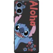 Чорний чохол BoxFace Sony Xperia 5 V Гавайський гість Stich