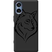 Чорний чохол BoxFace Sony Xperia 5 V Wolf