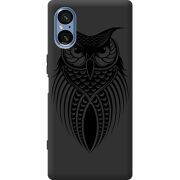 Чорний чохол BoxFace Sony Xperia 5 V Owl