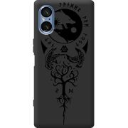 Чорний чохол BoxFace Sony Xperia 5 V Hugin and Munin